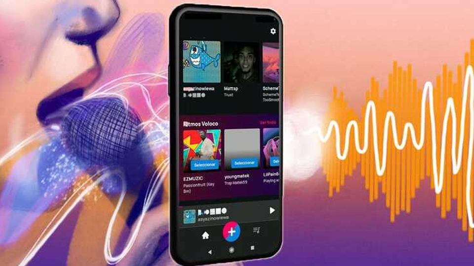 App chỉnh giọng hát Voloco.
