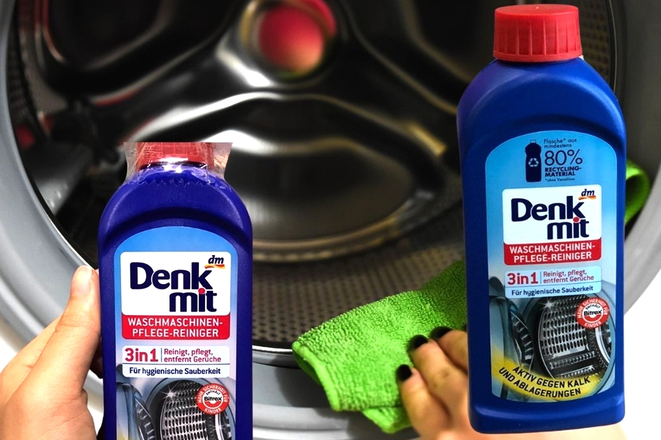 Nước vệ sinh máy giặt Denkmit.