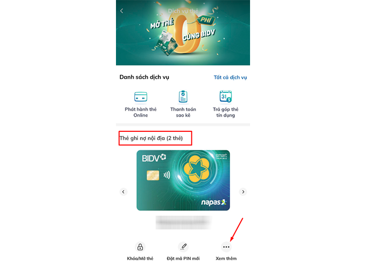 cách đổi mã PIN BIDV (hình 5)