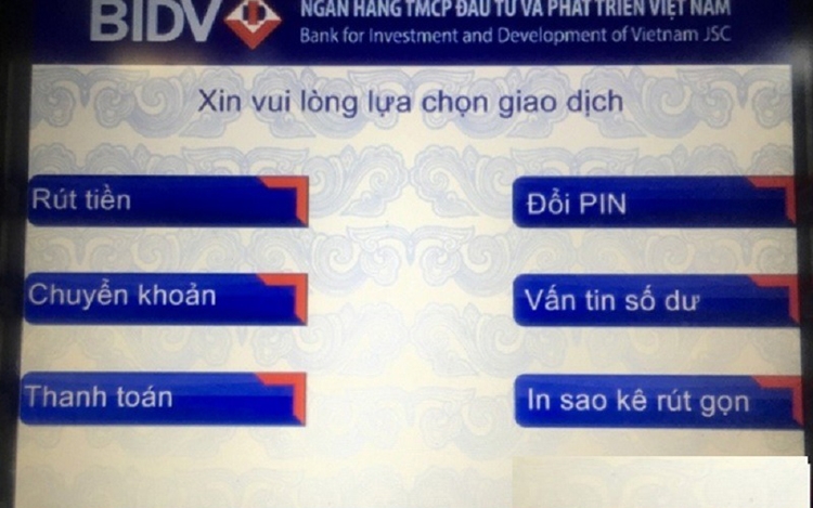 cách đổi mã PIN BIDV (hình 9)