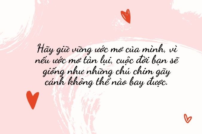 Những câu nói hay về ước mơ - 2