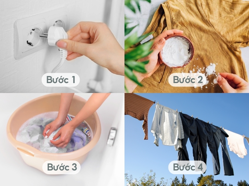cách chữa quần áo ủi bị cháy 2
