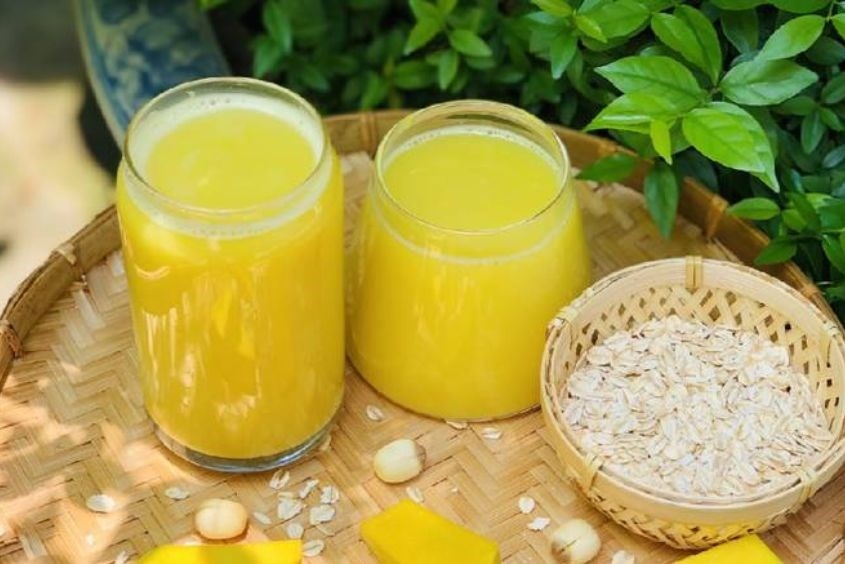 nấu sữa yến mạch bằng máy làm sữa hạt - Ảnh 4