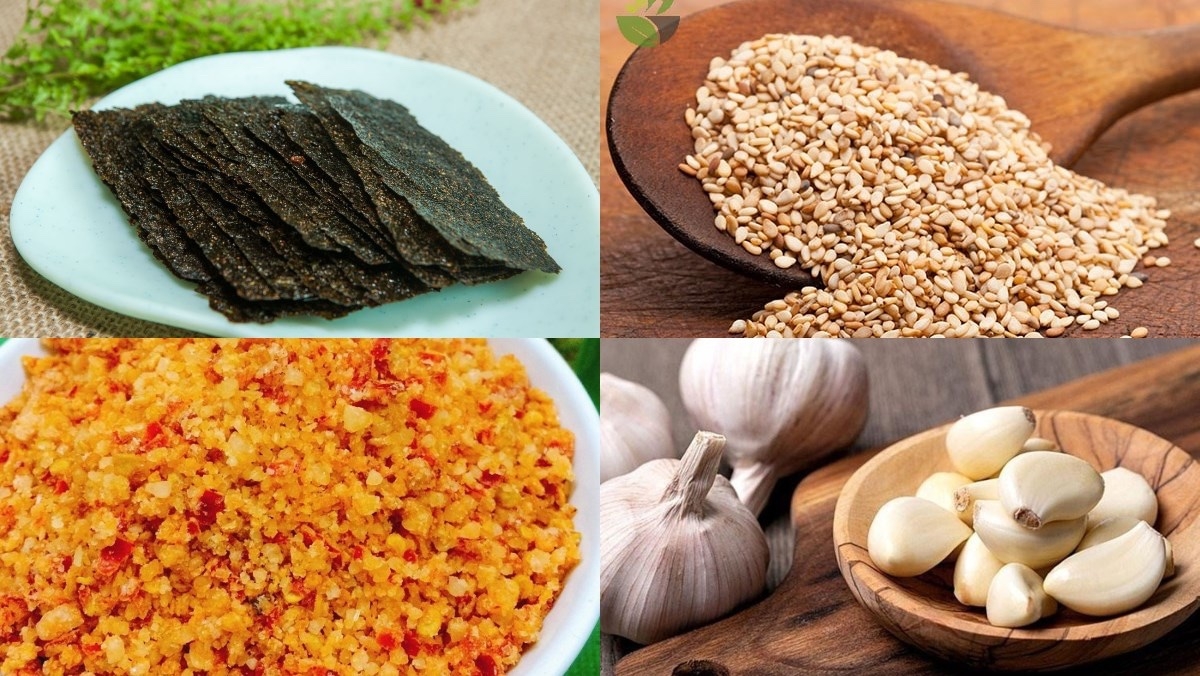 cách làm rong biển cháy tỏi - hình 6