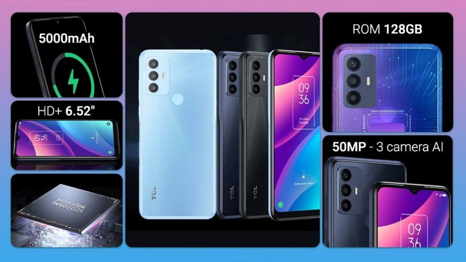 TCL 30SE CRUZE PRO có thiết kế thời thượng, đẳng cấp và cứng cáp