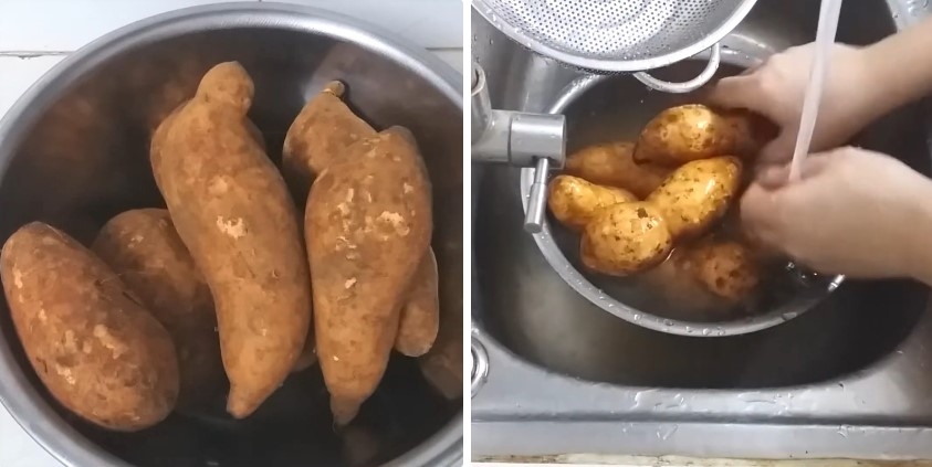 nướng khoai bằng lò nướng - Ảnh 3