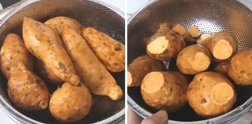 nướng khoai bằng lò nướng - Ảnh 4