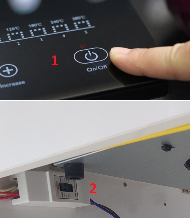 bếp từ hiện chữ L