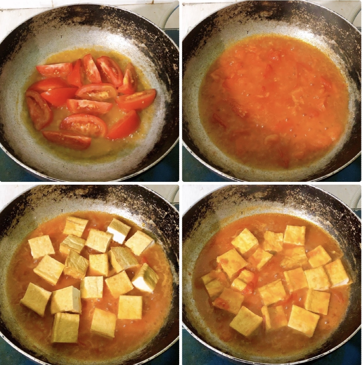 đậu hũ sốt cà chua - hình 4