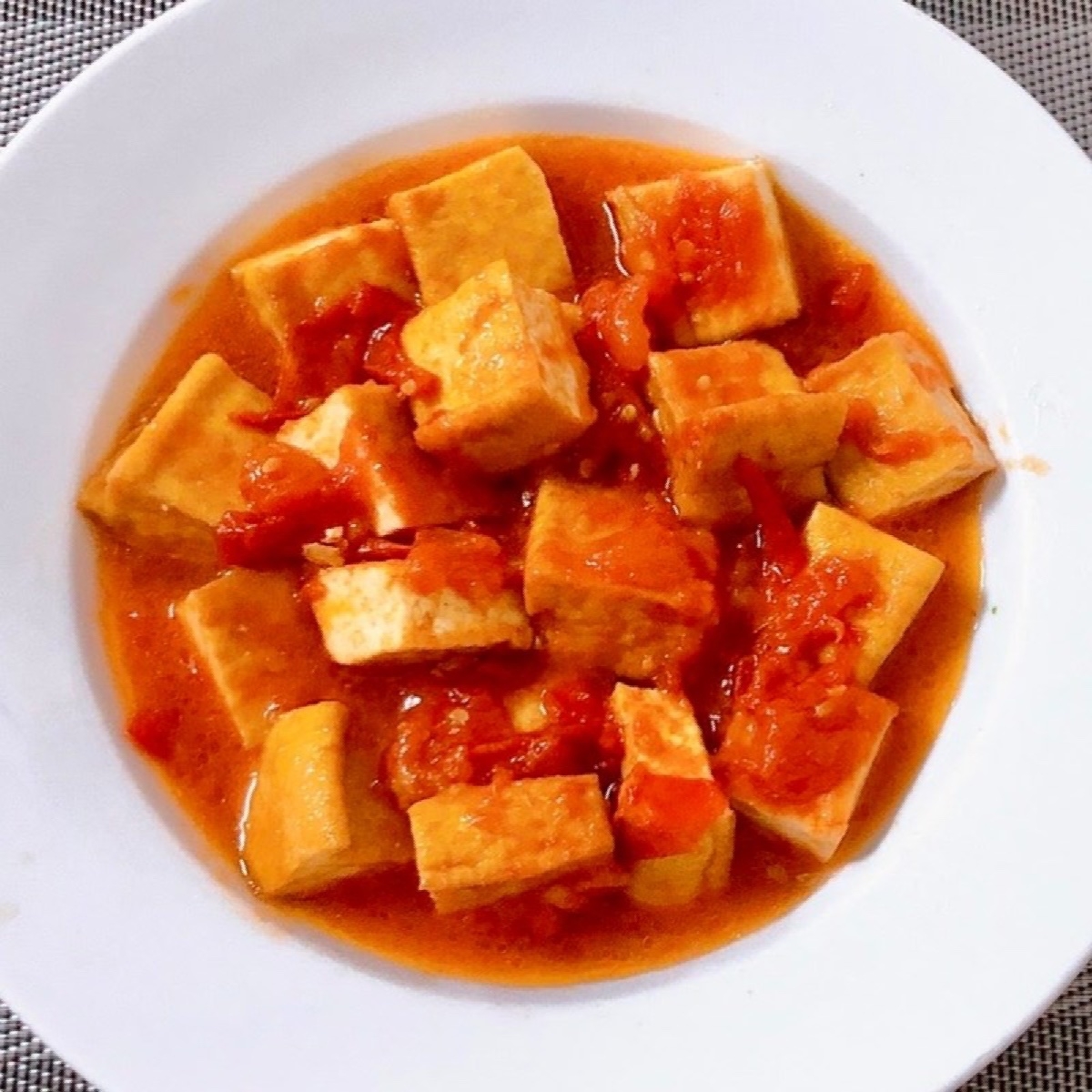 đậu hũ sốt cà chua - hình 5