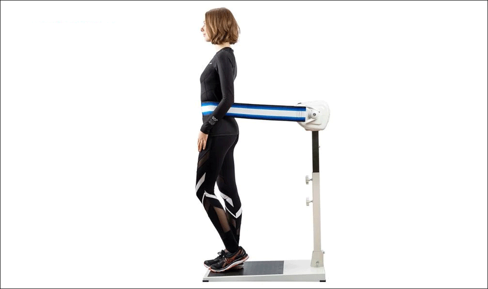 Máy massage bụng đứng là gì?