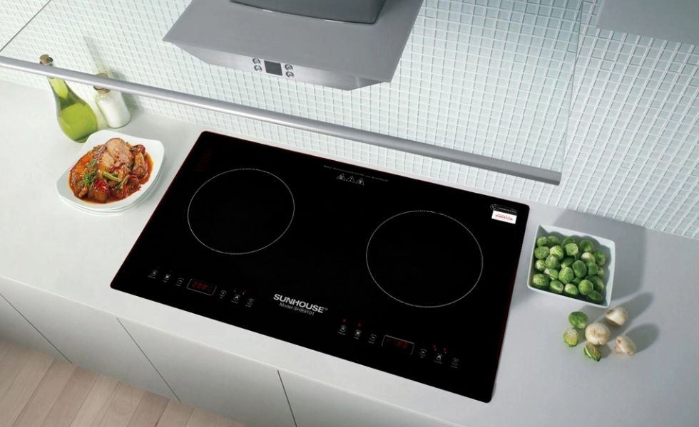 Bếp điện từ đôi Sunhouse SHB9101