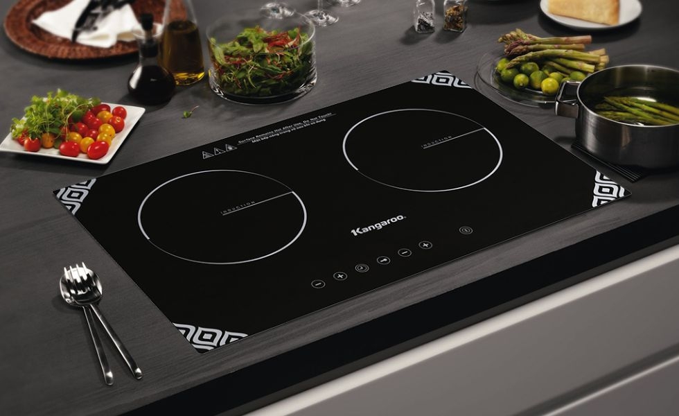 Bếp điện từ đôi Kangaroo KG498N