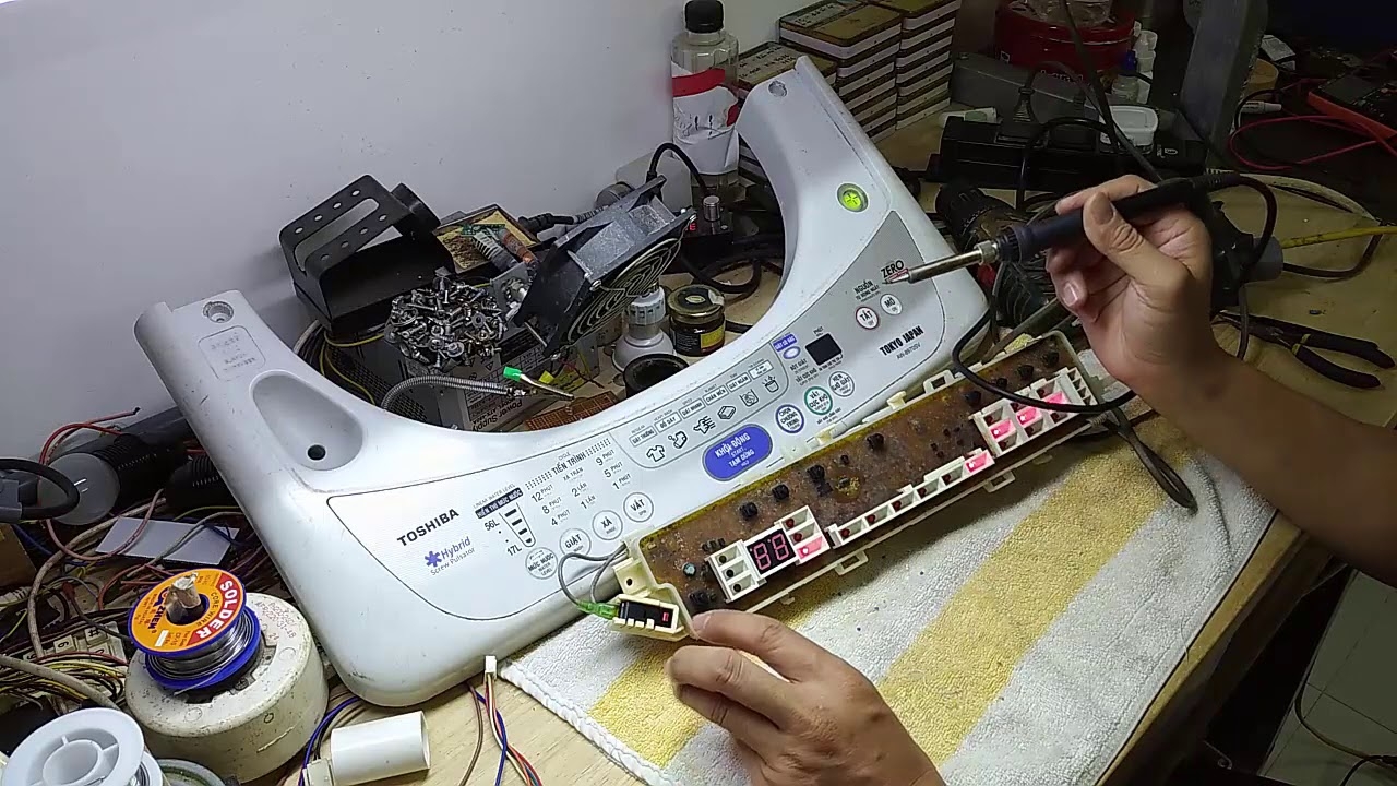 lỗi e6 máy giặt toshiba - hình 4