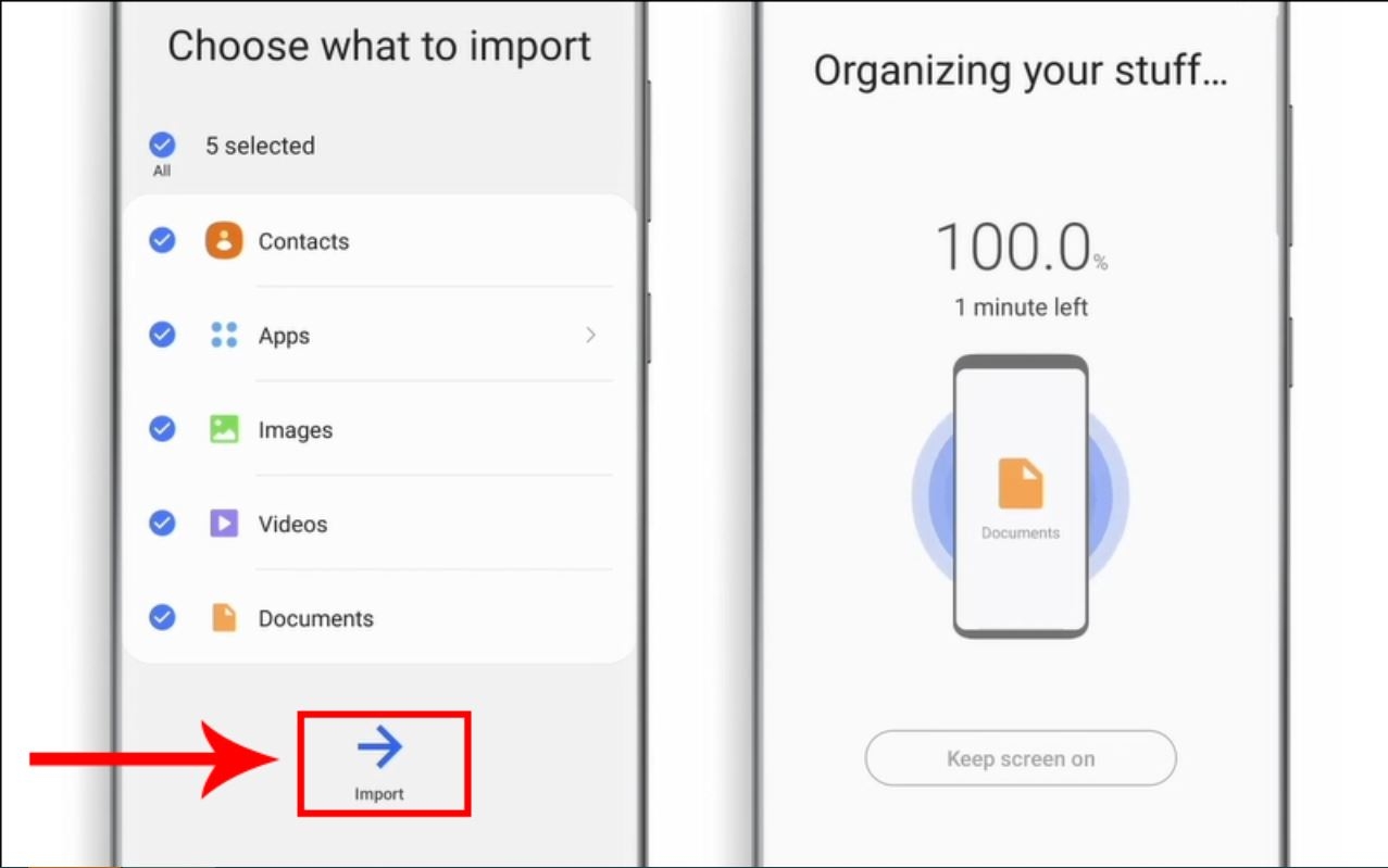 chuyển dữ liệu từ samsung sang iphone bằng smart switch (ảnh 5)