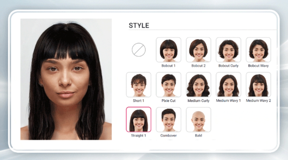 Thử nghiệm để tìm ra kiểu tóc phù hợp với Hairstyle Try On