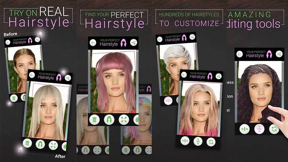 Dễ dàng tìm ra kiểu tóc mái phù hợp với Perfect Hairstyle