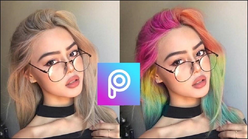Những màu tóc siêu dễ thương chỉ có tại PicsArt