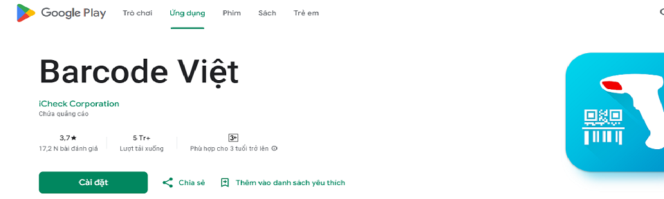 Barcode Việt - phần mềm check hạn sử dụng mỹ phẩm tốt nhất 2024