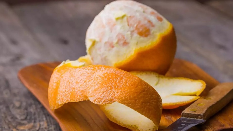 Sử dụng vỏ cam
