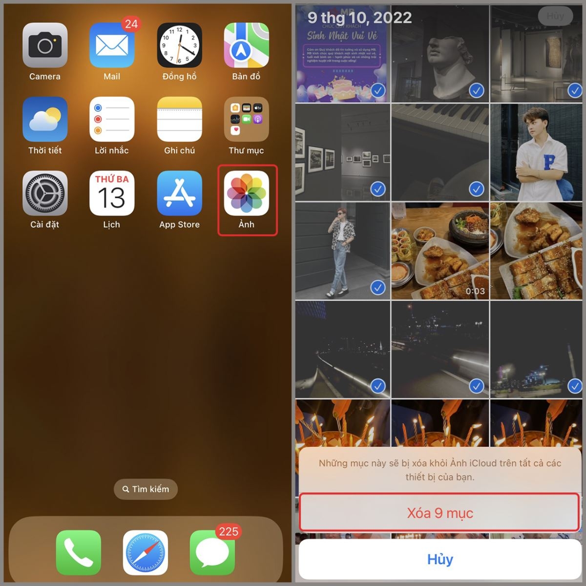 cách xóa ảnh copy từ máy tính vào iphone - hình 4