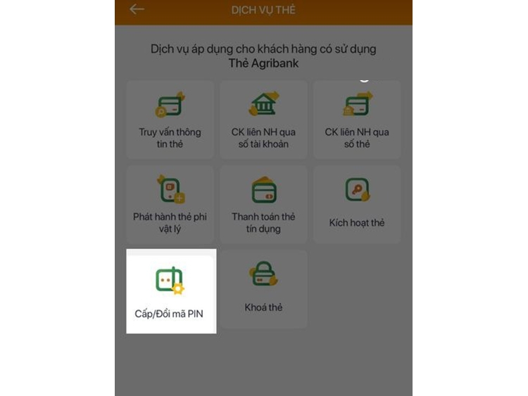 cách đổi mã PIN Agribank (hình 5)