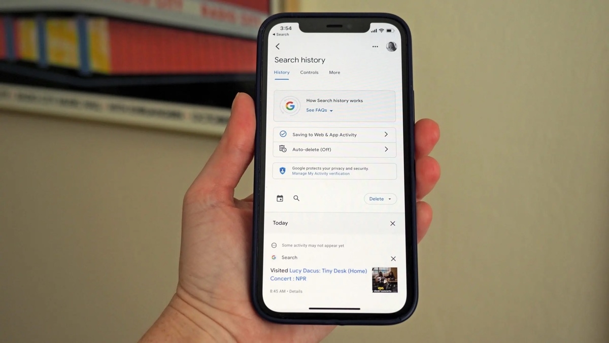 cách xóa lịch sử tìm kiếm trên Google iPhone - hình 5