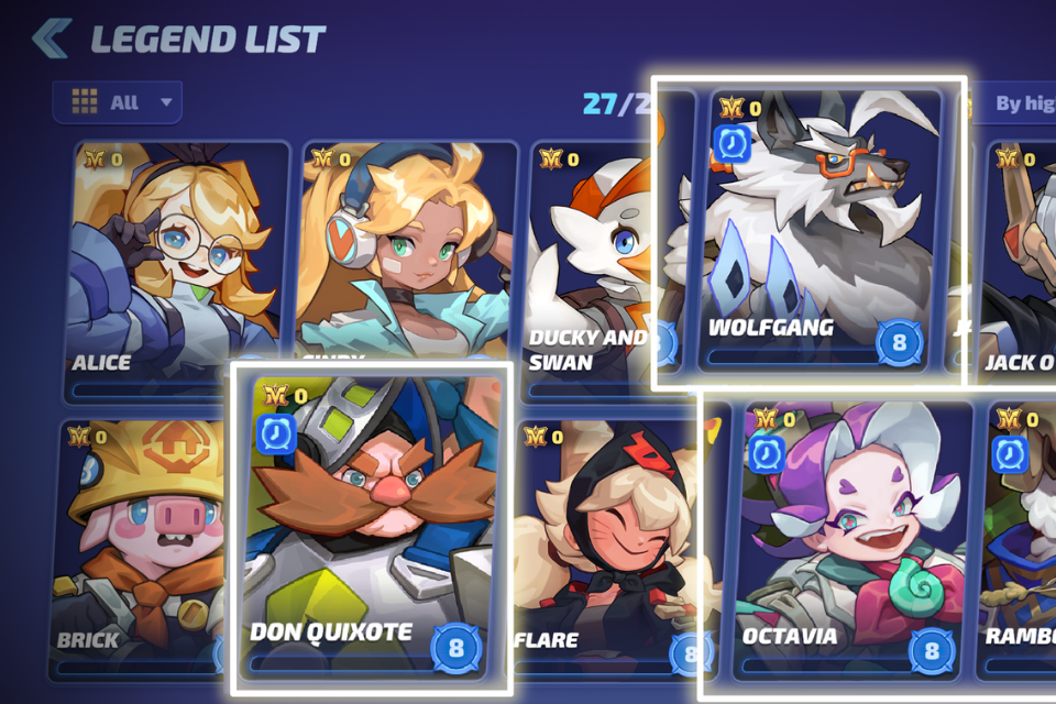 Dàn nhân vật đa dạng ​