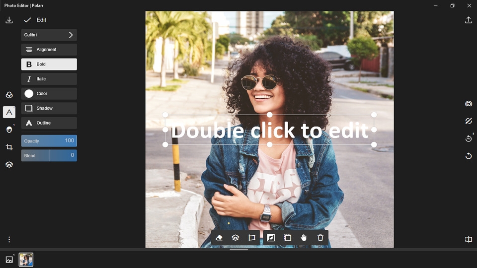 Polar - Ứng dụng chỉnh ảnh chân dung tốt.