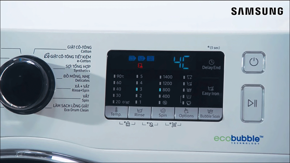 Sửa lỗi 4c, 5c 4e máy giặt Samsung