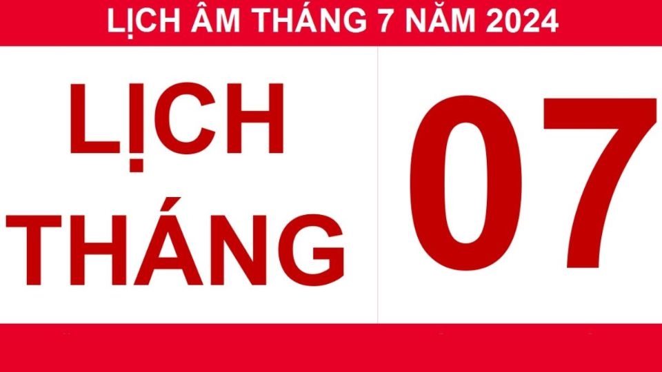 Những ngày xấu trong lịch âm tháng 7 2024