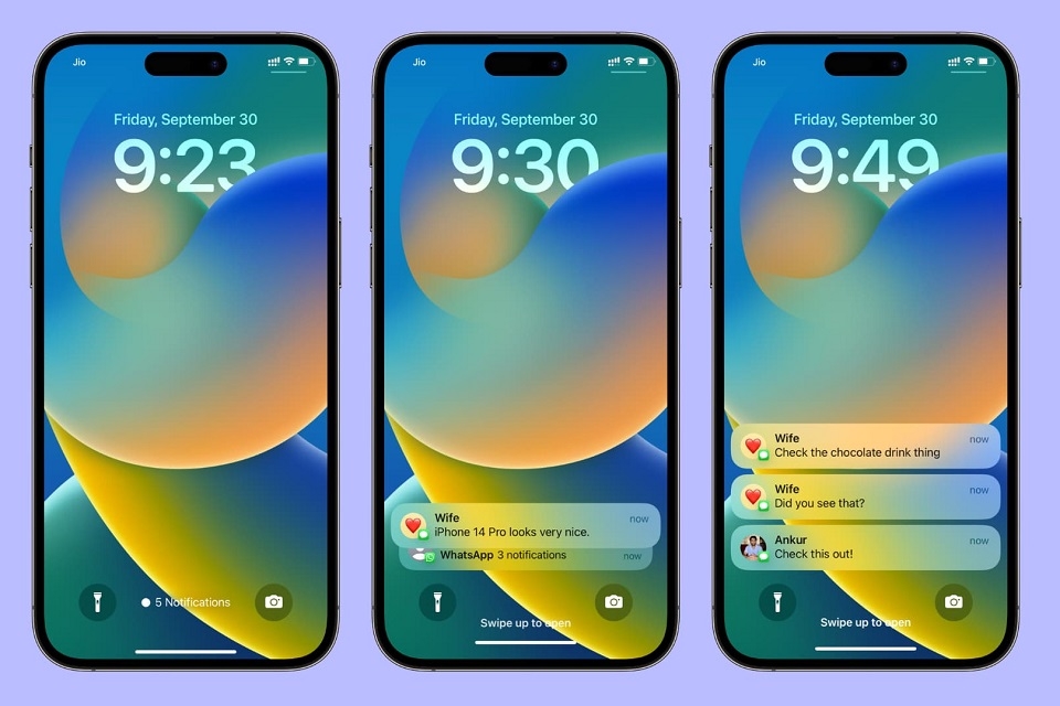 Hướng dẫn cách hiển thị thông báo trên màn hình khoá iPhone 5