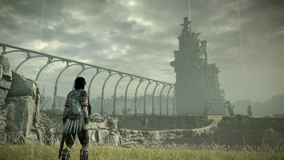 Cảnh quan môi trường huyền bí đầy cuốn hút trong Shadow of the Colossus