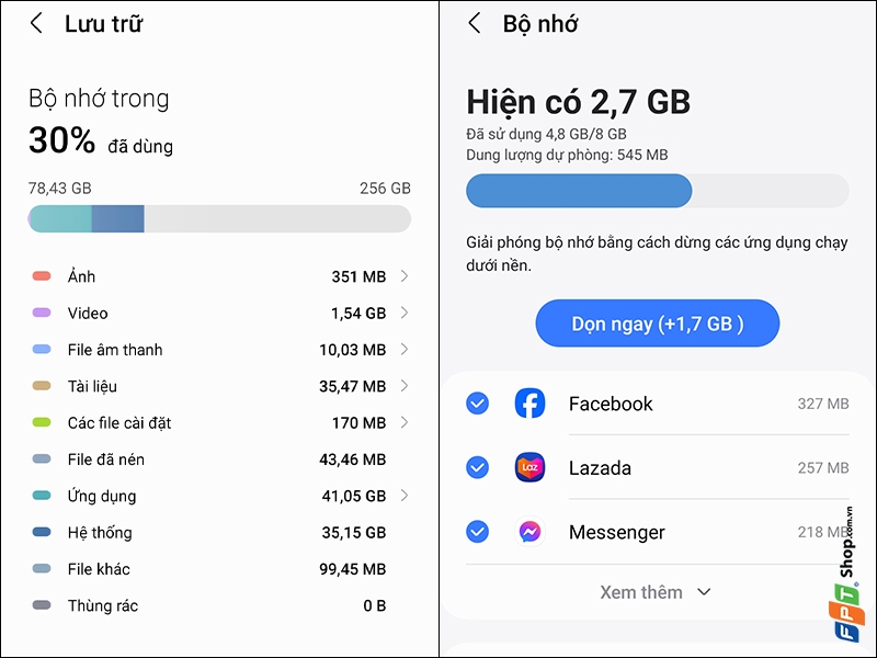 Kiểm tra cấu hình Samsung - hình 6