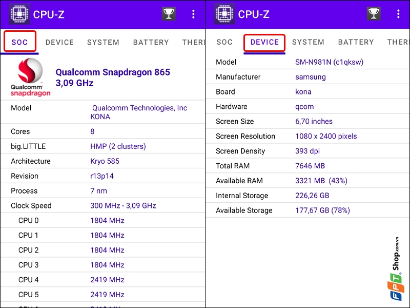 Kiểm tra cấu hình Samsung - hình 7