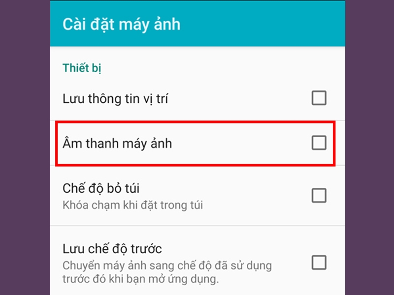 Tắt âm chụp ảnh Samsung - hình 3