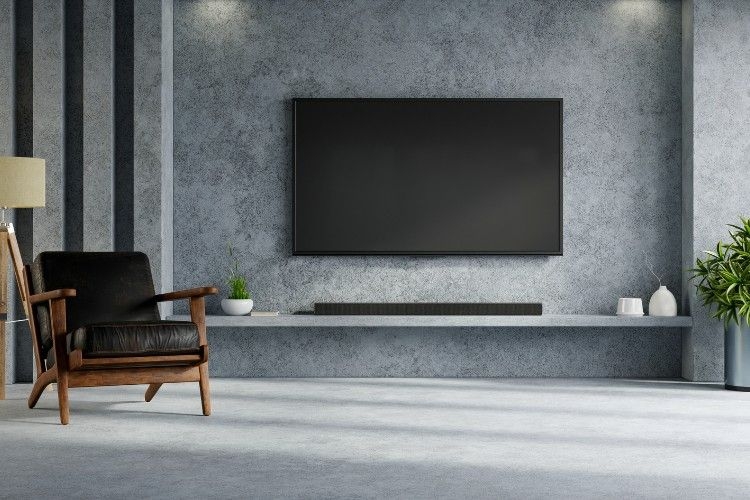 Kích thước kệ tivi treo tường 43 - 55 inch