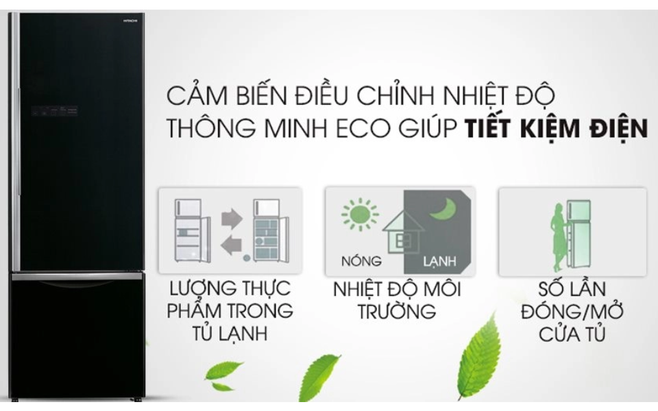 Tủ lạnh 415 lít Hitachi inverter R-B505PGV6