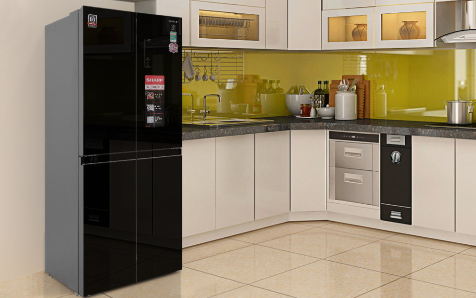 Tủ lạnh 401 lít Sharp inverter SJ-FXP480VG-BK