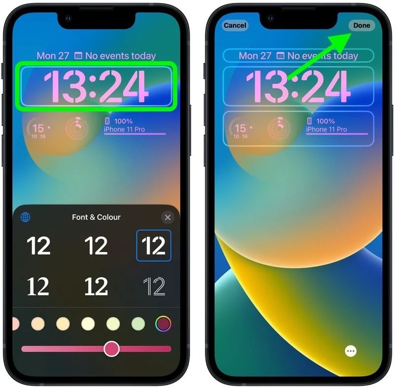 Cách đổi màu giờ trên iPhone iOS 16 với các bước siêu đơn giản và chi tiết nhất 2