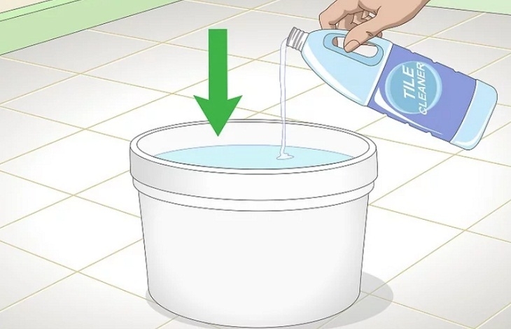 Cách lau nhà sạch đơn giản, dễ làm nhất là gì? Hướng dẫn cách làm sạch sàn nhà ố bẩn, nấm mốc 3