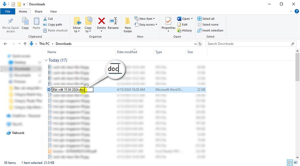 Cách đổi đuôi file - Ảnh 08