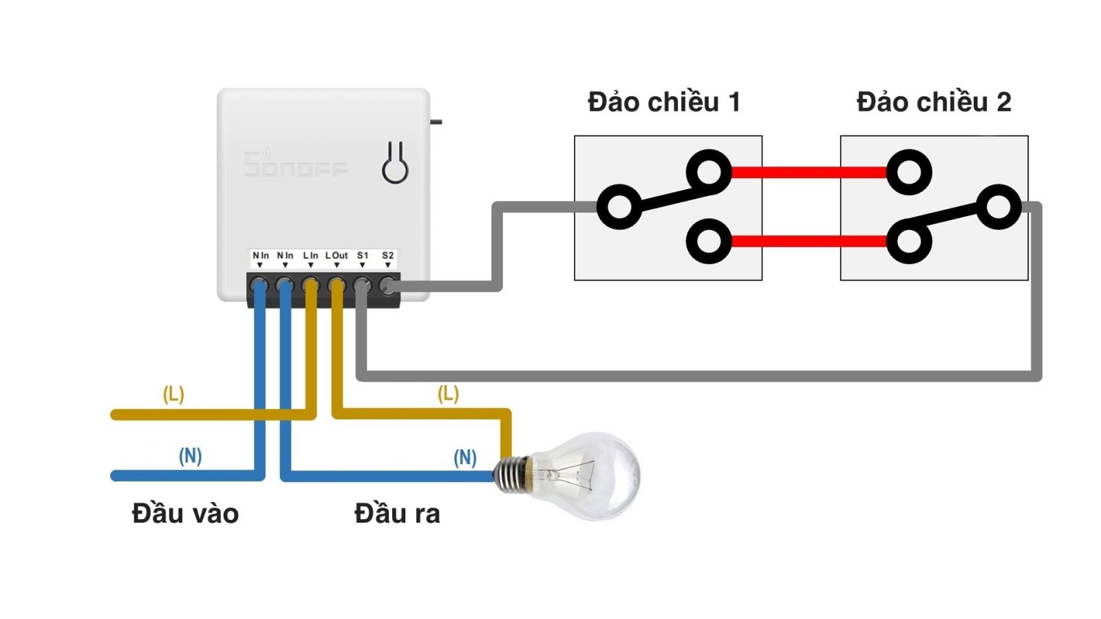 Công tắc đảo chiều ảnh 2