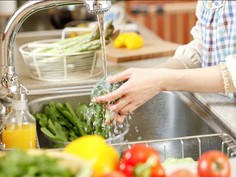 Khu vực chế biến, sơ chế thực phẩm
