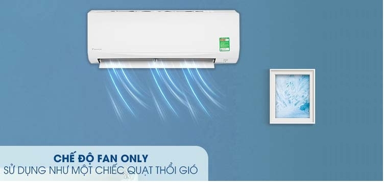 các chế độ điều hoà daikin 3