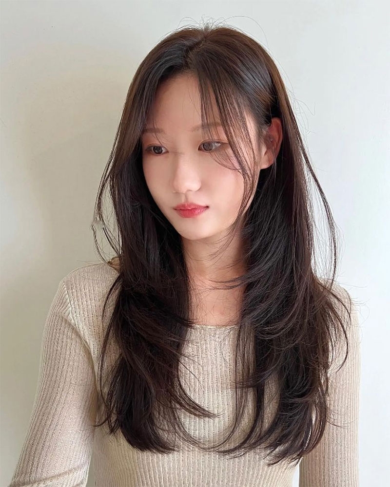 Tóc đuôi cá hình 9