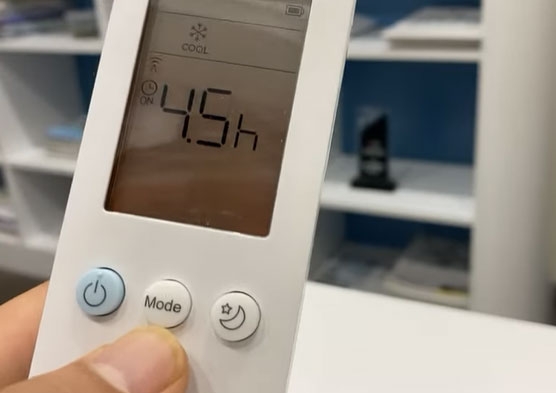 cách hẹn giờ điều hòa funiki - hình 4