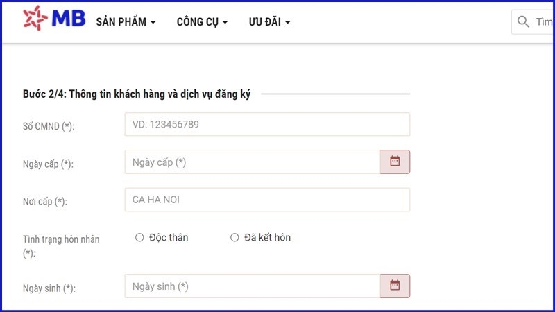 làm thẻ MB Bank - hình 17
