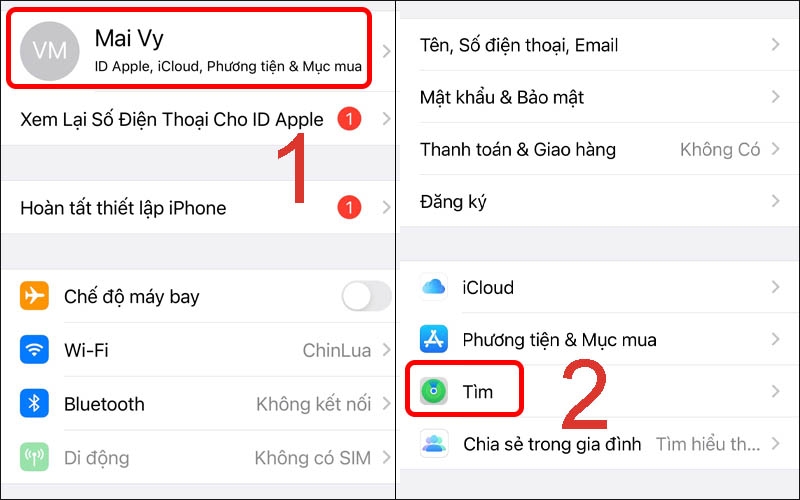 Bật tìm iPhone ảnh 3