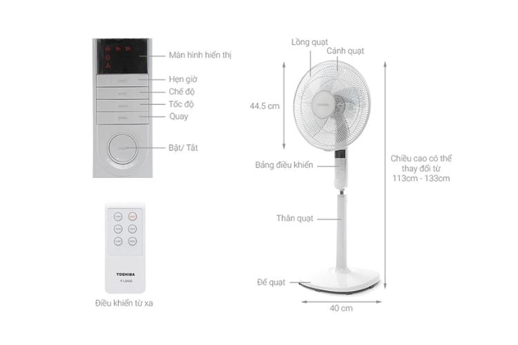 Quạt cây đứng tốt nhất 2024 (ảnh 5)
